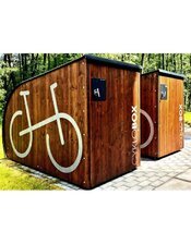 Dviračių saugyklos ir stoginės