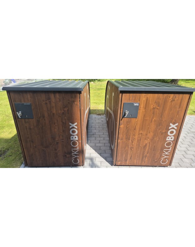 Dviračių saugykla Cyklobox