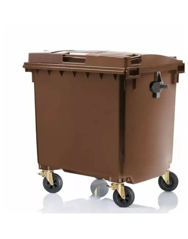 Rudas 1100 l konteineris bioatliekoms