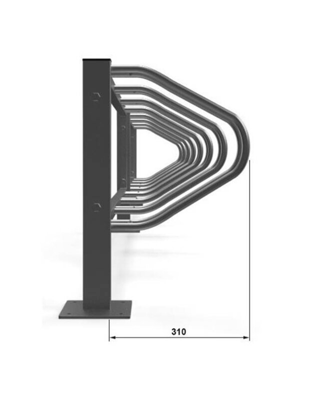 Dviračių stovas ECHO-5 PION